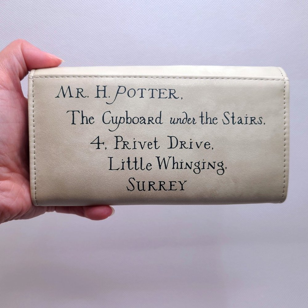 NEW Harry Potter Hogwarts Acceptance Letter LONG Wallet w/ Seal Unisex NWOT - Picture 3 of 7